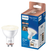 Philips smart LED spot GU10 50 W warm wit dimbaar