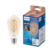 Philips Smart LED edison E27 60 W tunable dimbaar