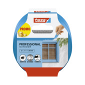 Tesa schilderstape professioneel outdoor 25 mm 2 x 25 m