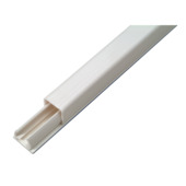 Goulotte autocollante 20x10 blanc - 2m