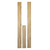 Deurkassement Eclipse massief rubberwood set 270 / 40 - 2015 / 1000 mm - rechts