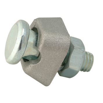 Profile aansluitklem voor aardstaaf