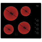 Whirlpool glaskeramische kookplaat AKM 9010 NE 58 cm 4 kookzones