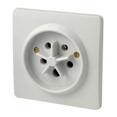 Prise cuisinière Vynckier 3P 32 A gris