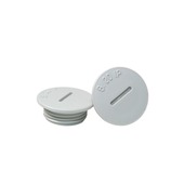 Profile sluitstop PG16 grijs 2 st