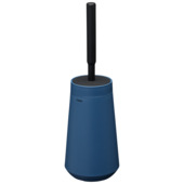 Tiger Toiletborstelhouder Tess met Swoop borstel flexibel blauw/zwart