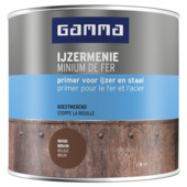 GAMMA menie grondverf 250 ml roodbruin