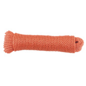 Corde en polypropylène orange 8 mm 20 m