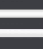 Kleurstaal GAMMA maatwerk duo rolgordijn lichtdoorlatend antraciet (4004)