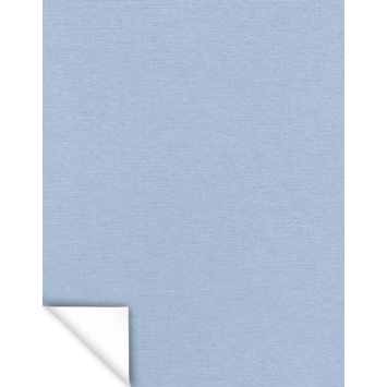 Kleurstaal GAMMA maatwerk rolgordijn verduisterend lichtblauw (1120)