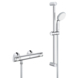 Robinet thermostatique de douche Grohe Precision Flow y compris ensemble de douche