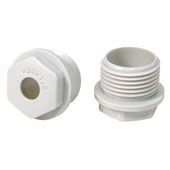 Profile wurgnippel M20 lichtgrijs 6 st