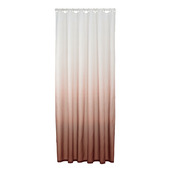 Sealskin douchegordijn blend 180x200 cm donkerroze/wit