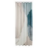 Sealskin douchegordijn earth 180x200 cm donker groen /wit