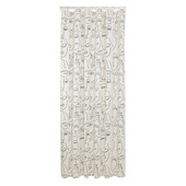 Sealskin douchegordijn mind 180x200 cm zwart/wit