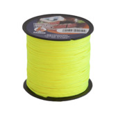 Corde nylon tressée Ledent 2 mm 50 m fluo