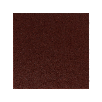 Terrastegel Rubber Rood 50x50x2,5 cm