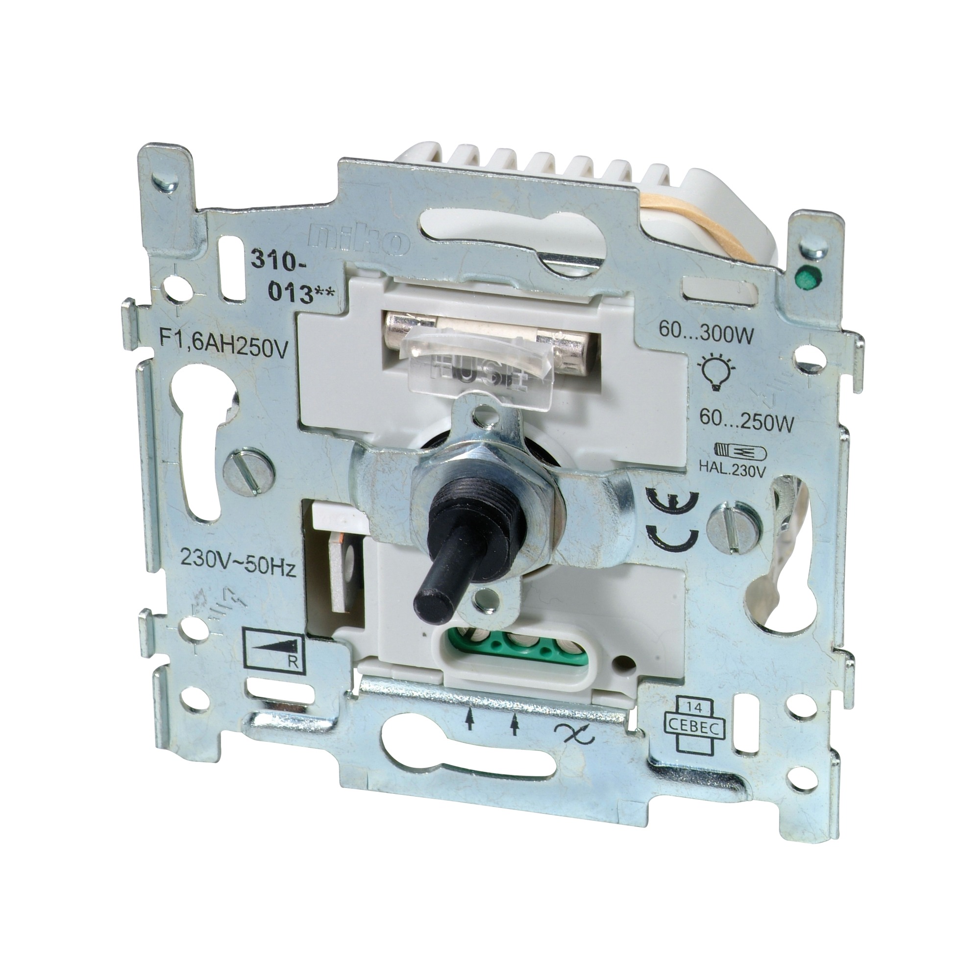 Variateur à bouton rotatif universel Niko 60-300W | Variateurs ...