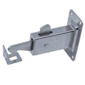 Bloque-porte avec plaque murale en acier inoxydable