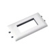 Support 4 modules DLP Mosaic Legrand blanc 85 mm