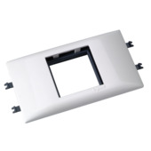 Legrand DLP Mosaic houder wit 2 modules 65 mm