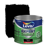 Levis Ferro Decor grondverf en afwerkingslak hoogglans zwart 2,5 L
