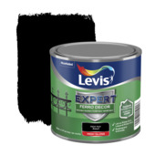 Levis Ferro Decor grondverf en afwerkingslak hoogglans zwart 500 ml