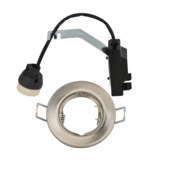 OK inbouwspot 1 stuk staal Ø 81mm