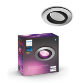 Spot encastrable Philips Hue Centura alu