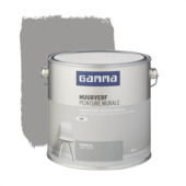 GAMMA muurverf keigrijs mat 2,5 liter