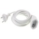 Exin verlengsnoer wit 2x0,75 mm² - lengte 3 m