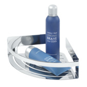 Rangement d'angle Tiger Caddy chromé grand modèle