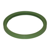 Saninstal Viton afdichtingsring silicone voor pelletbuis zwart Ø80mm