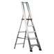 Altrex Castor trapladder 5 treden aluminium