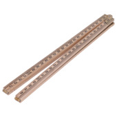 Mètre pliant Suki bois 1 m