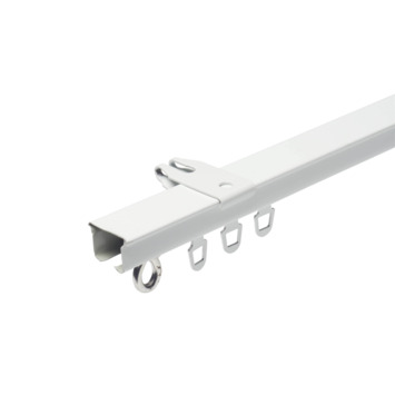 Intensions Rail U-luxe gordijnrail compleet wit 350 cm