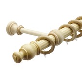 Intensions gordijnroede 28 mm grenen complete set 280 cm