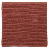 Tapis de bain Sealskin Delhi 60x60 cm rose foncé