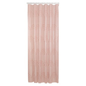 Sealskin douchegordijn brave 180x200 cm donkerroze/wit