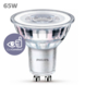 Philips LED Ampoule Spot GU10 65W blanc