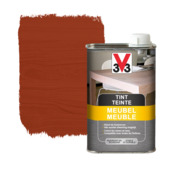 V33 tint meubel deco zijdeglans mahonie 500 ml