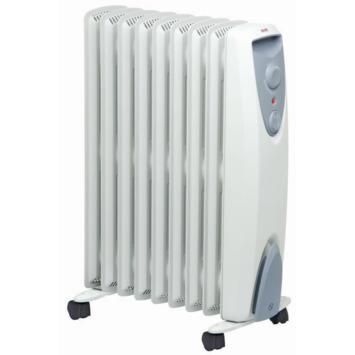 EWT Olievrije radiator 20 TLS 9 elementen 2000w wit | GAMMA.be