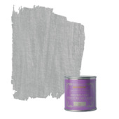 Peinture à finition chaulée pour meubles Rust-Oleum argenté métallique 125 ml