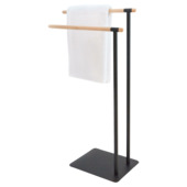 Porte-serviettes Brix Sealskin métal noir