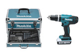 Makita klopboormachine accu 18V HP488DWAEX2 + 70 accessoires