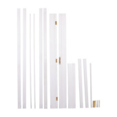 Deurkassement RF30 brandwerend multiplex 211,5x16,5x1,8 cm