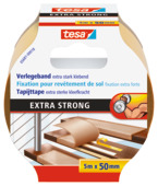 Tesa Extra Sterk tapijttape geel 5 m x 50 mm