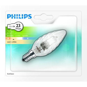 Philips eco28t25e14 ecoclassic 28w e14 230v t25l cl 1ct//20 - Nuovo