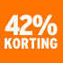 O_42% korting