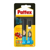 Colle uni-rapide plastiques Pattex 4 ml